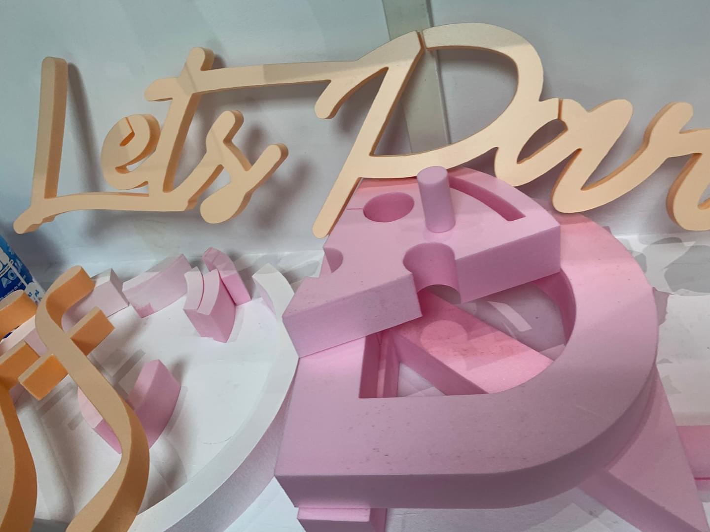 Litere Volumetrice Polistiren